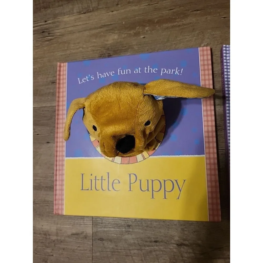 Little Puppy & Cute Kitten (Puppet Book)‎ by Jon Lambert Hardback Book Lot